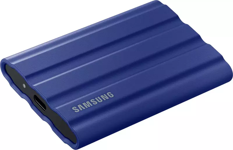 Зовнiшнiй SSD Samsung T7 Shield 2Tb USB 3.2 Type-C синій фото