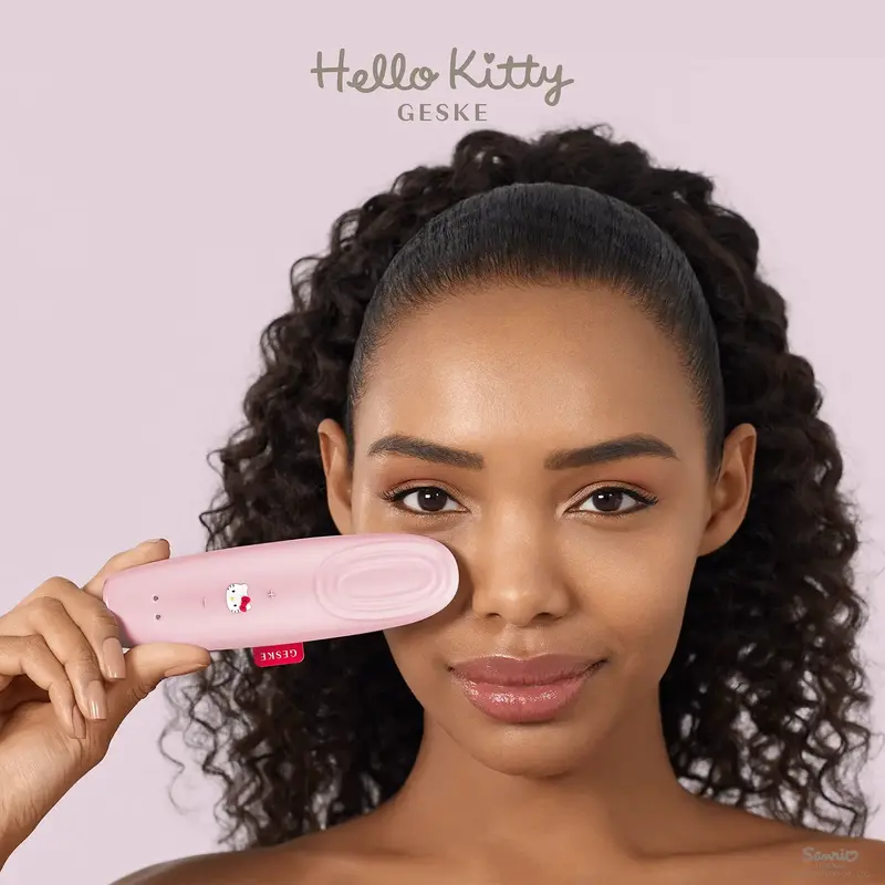 Энерджайзер для глаз GESKE Warm & Cool Eye Energizer 6 в 1 by Hello Kitty розовый фото