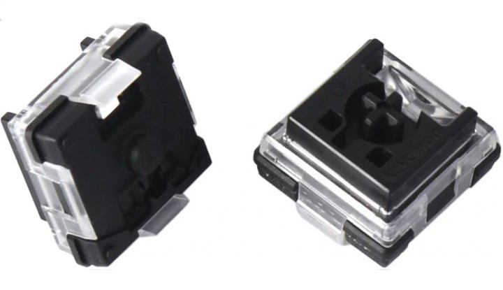 Набір механічних перемикачів Keychron Low Profile Optical MX Switch Set 90Pcs/Set (Black) Z24_KEYCHRON фото