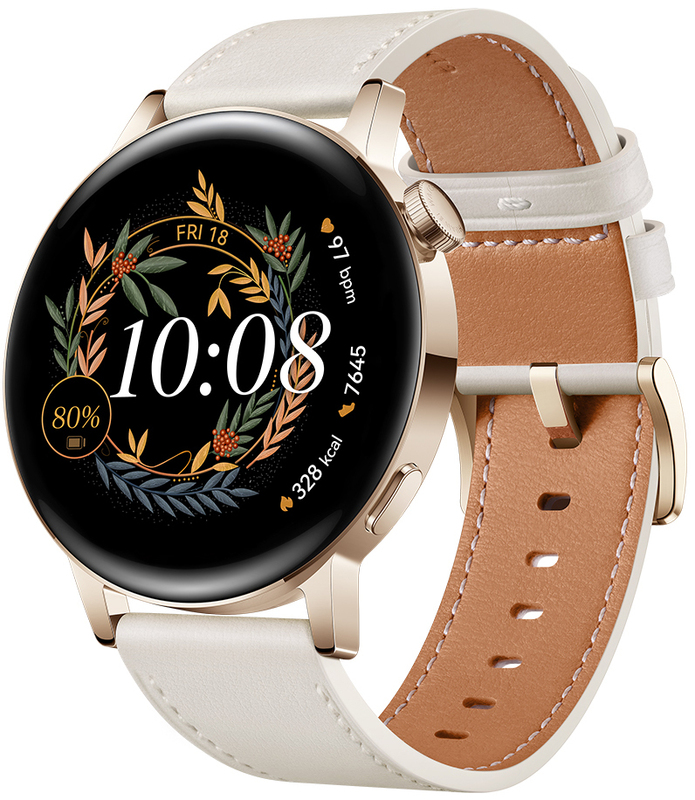 Смарт-часы Huawei Watch GT3 42 mm (Frosty White) фото