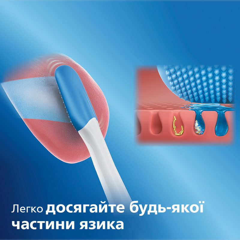 Насадки для электрической зубной щетки PHILIPS TongueCare+ HX8072/01 фото