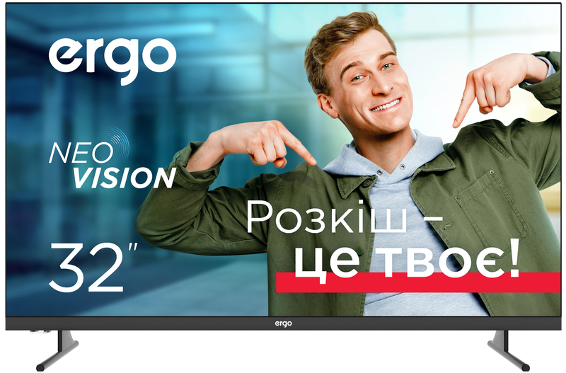 Телевізор Ergo 32" HD (32DHT5100) фото