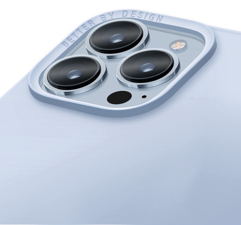 Чохол Uniq Hybrid для iPhone 13 Pro Max Magsafe-Compatible Lino Hue - Arctic Blue (Arctic Blue) фото
