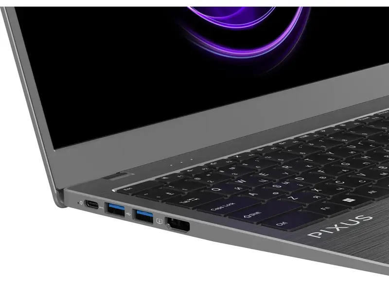 Ноутбук Pixus Bit Windows 11 Pro Gray (4897058531862) фото