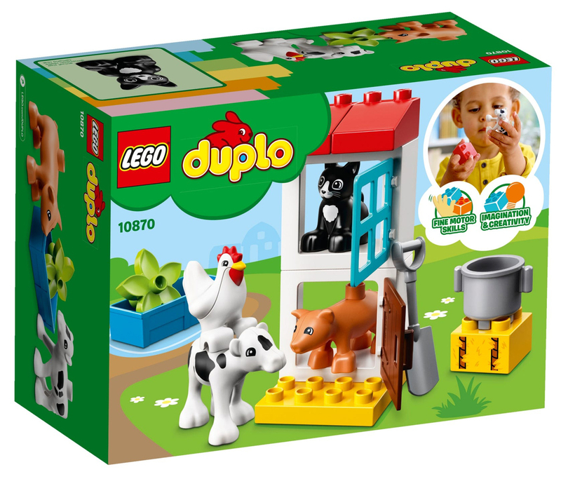 Конструктор LEGO DUPLO Ферма: домашние животные фото