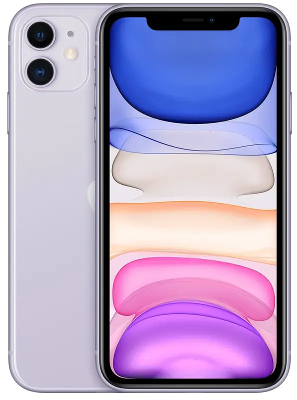 Б/У (відновлений) Apple iPhone 11 128Gb purple (Це Норм) - фото - №0