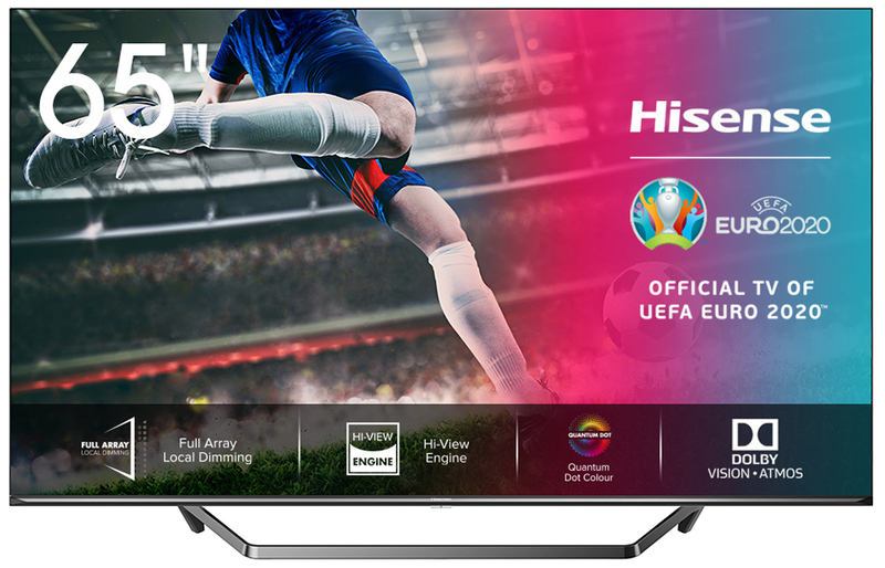 Телевізор Hisense 65" 4K Smart TV (65U7QF) фото