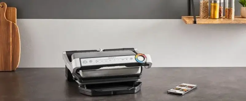 УЦІНКА Гриль TEFAL OptiGrill+ GC717D10 - фото - №3