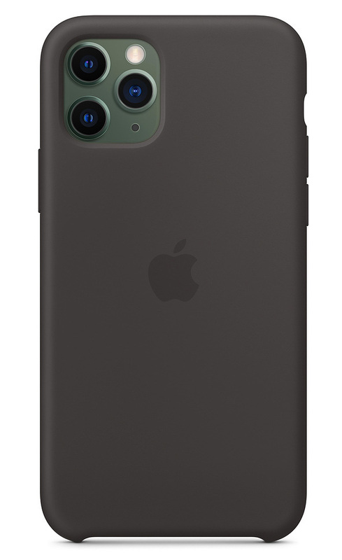 Чохол Apple Silicone Case (Black) MWYN2ZM/A для iPhone 11 Pro фото