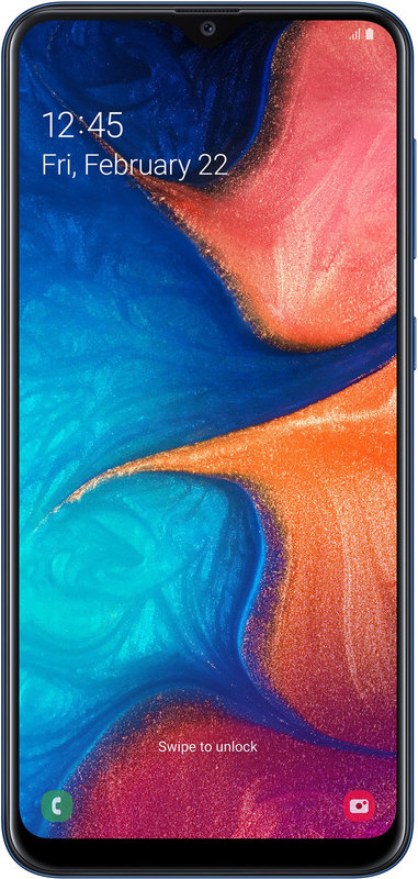 Samsung Galaxy A20 2019 A205F 3/32Gb Blue (SM-A205FZBVSEK) ᐈ