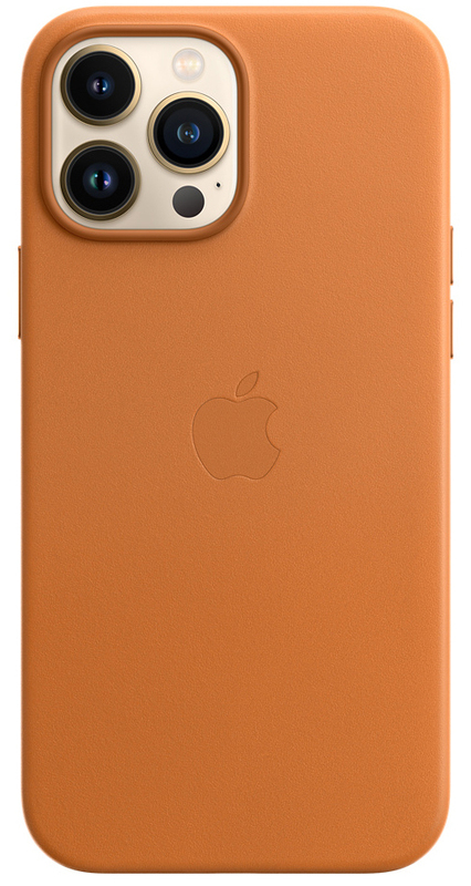 Чохол iPhone 13 Pro Max Leather Case with MagSafe (Golden Brown) MM1L3ZE/A фото