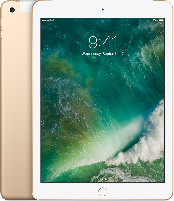 Apple iPad 32Gb Wi-Fi+4G Gold (MPG42RK/A) 2017 фото