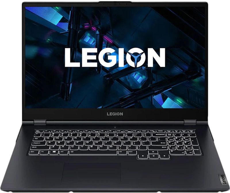 Ноутбук Lenovo Legion 5 17ACH6 Phantom Blue (82K000ALRA) фото