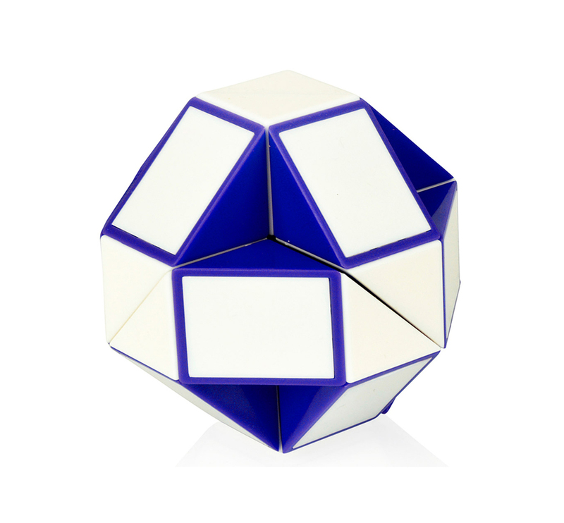 Головоломка Rubiks Змейка (White&Blue) RBL808-1 фото