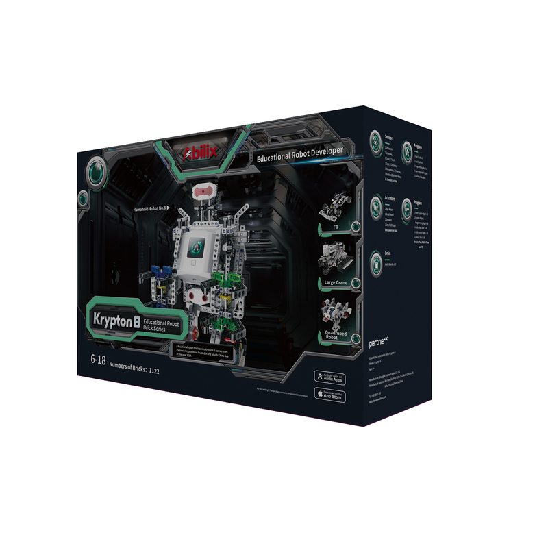 Робот Abilix Krypton 8 (Grey) - фото - №4