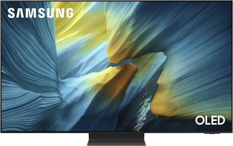Телевізор Samsung 77" OLED 4K QE77S95FAUXUA Vision AI - фото - №1