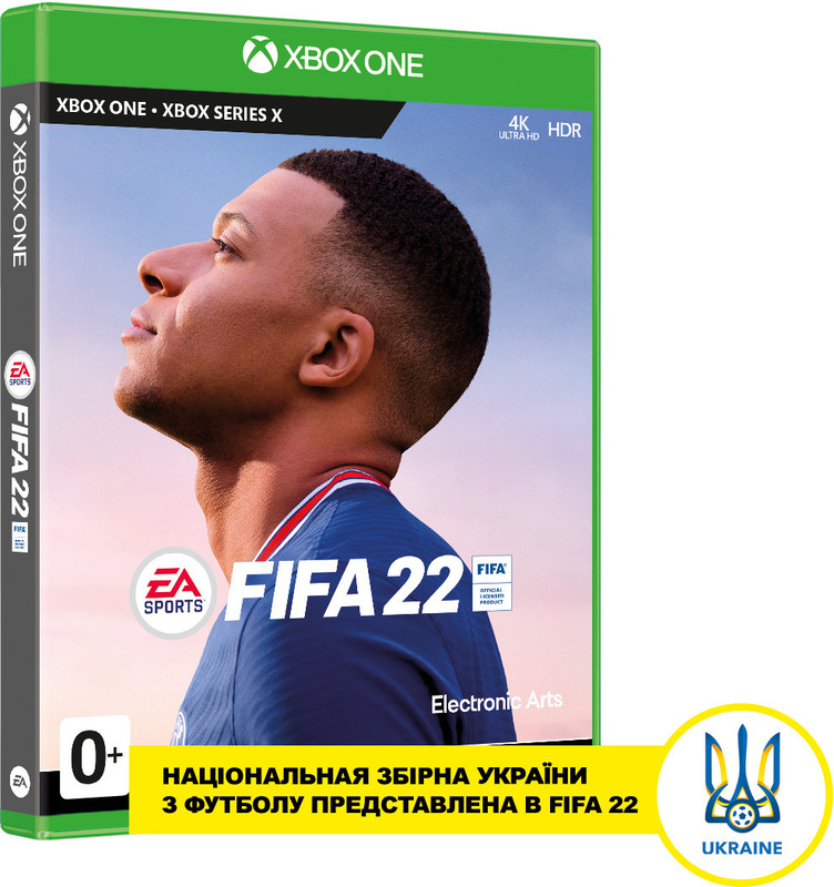 Диск FIFA22 (Blu-ray) для Xbox One фото