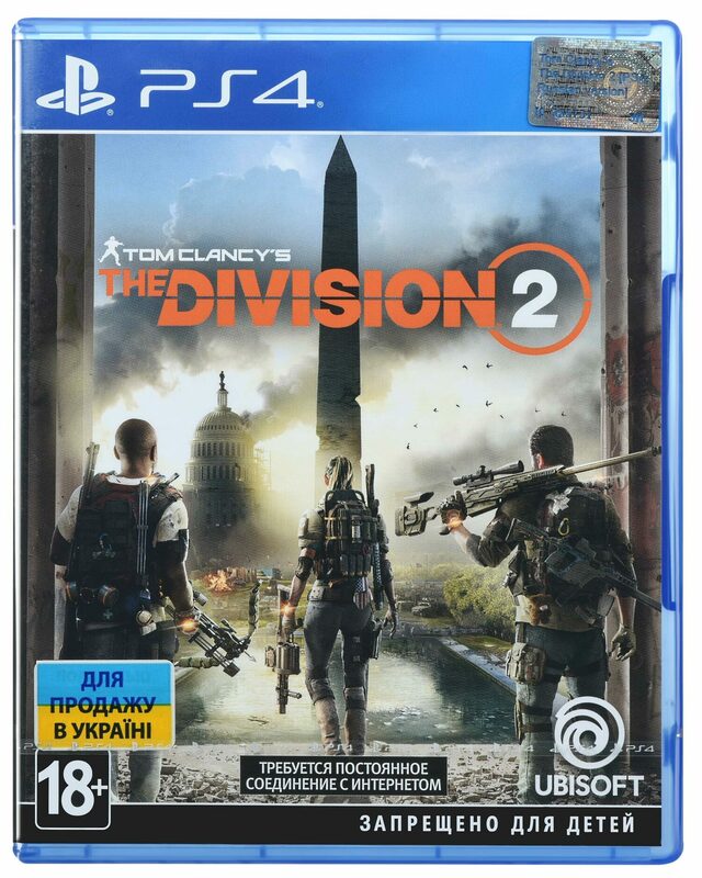 Диск Tom Clancy's The Division 2 (Blu-ray) для PS4 фото