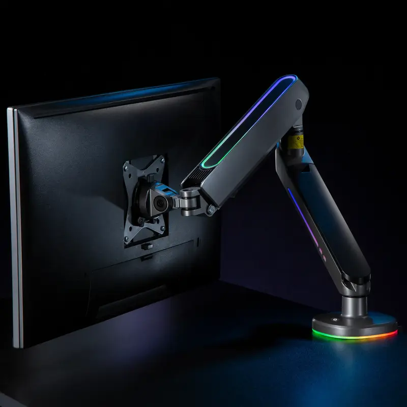 Настільне кріплення для монітора OfficePro MA901G plus 17-32" 2-9 кг RGB Gray - фото - №12