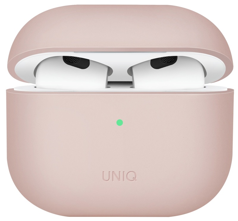 Чохол Uniq Lino Hybrid Liquid Silicon для AirPods 2021 Case - Blush (Pink) фото