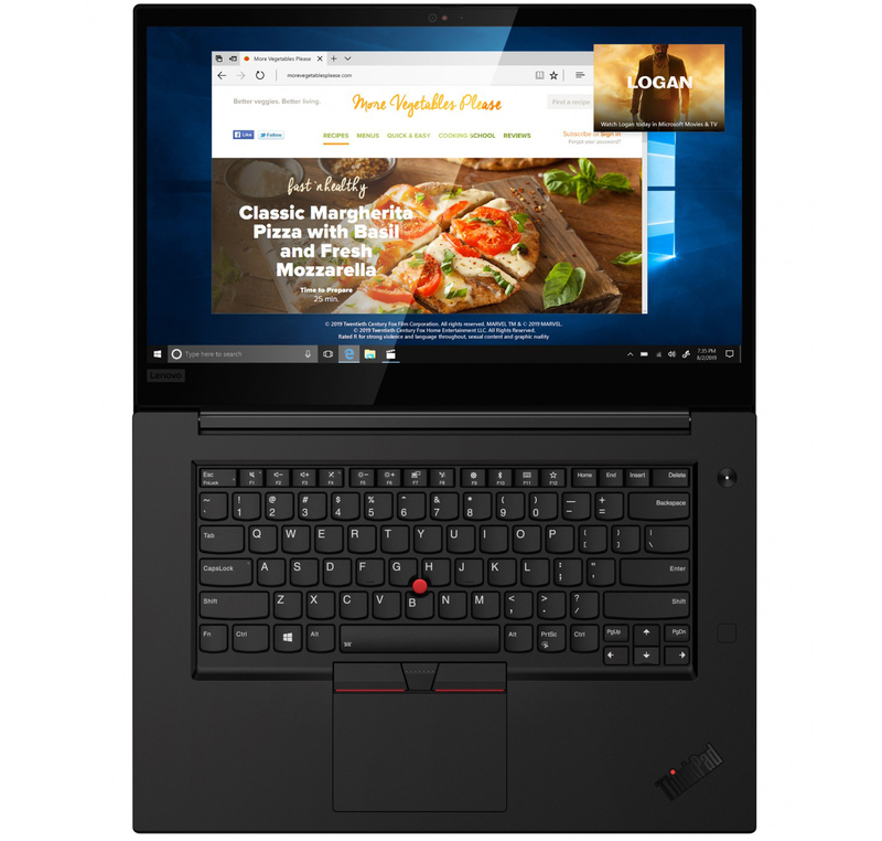 Ноутбук LenovoThinkPad X1 Extreme 2 Black (20QV00CERT) фото