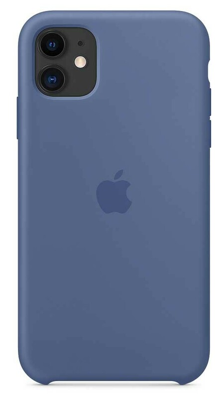 Чохол Apple Silicone Case (Linen Blue) MY1A2ZM/A для iPhone 11 фото