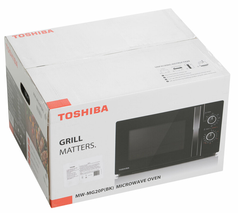 Микроволновая печь (СВЧ) Toshiba MW-MG20P(BK) фото