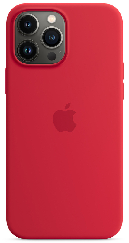 Чохол iPhone 13 Pro Max Silicone Case with MagSafe (PRODUCT)RED MM2V3ZE/A фото