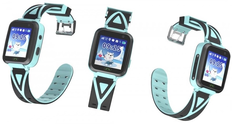 Детские часы-телефон с GPS трекером GOGPS K07 (Blue) фото