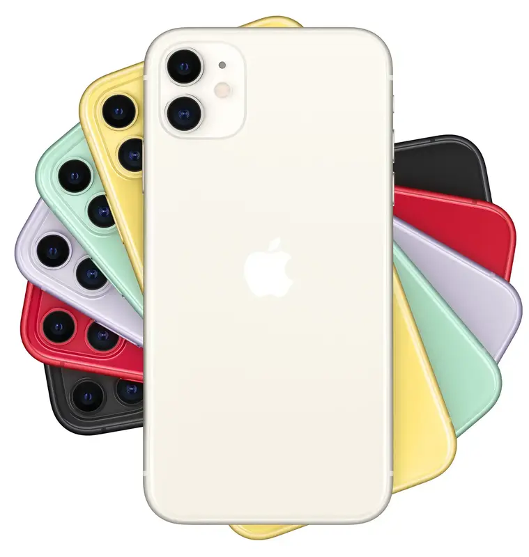 Б/В Apple iPhone 11 64Gb white (Це Ідеал) фото