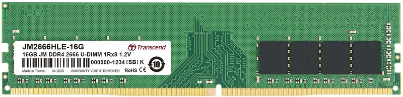 Оперативная память Transcend DDR4 2666 16GB JM2666HLE-16G фото