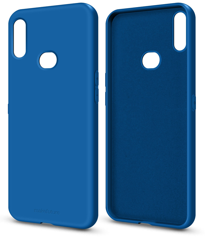 Чохол MakeFuture Flex Case Soft-touch TPU (Blue) для Samsung A10s фото