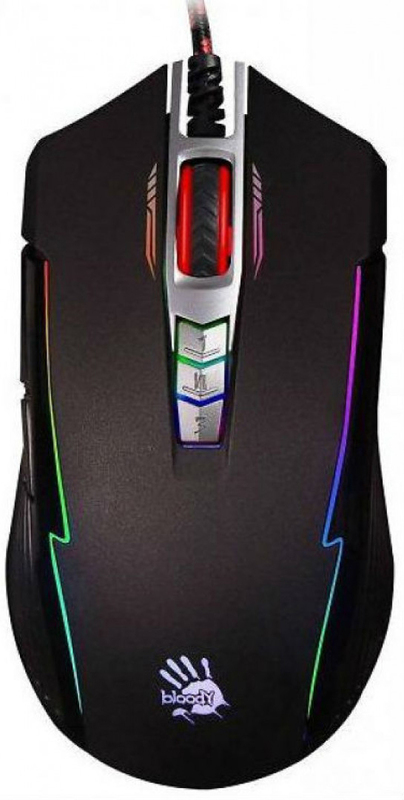 Ігрова комп'ютерна миша A4 Tech P93s (Stone black) фото