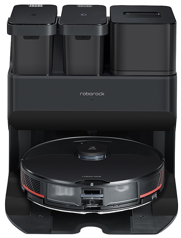 Робот-пилосос Roborock Vacuum Cleaner S7 MaxV Ultra (Black) S7MU52-00 фото