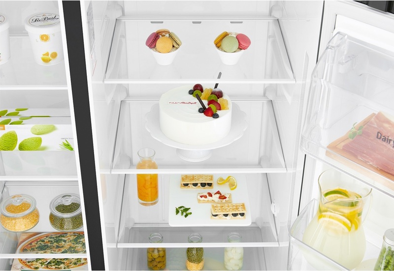 Side-by-side холодильник LG GC-B247SBDC - фото - №9