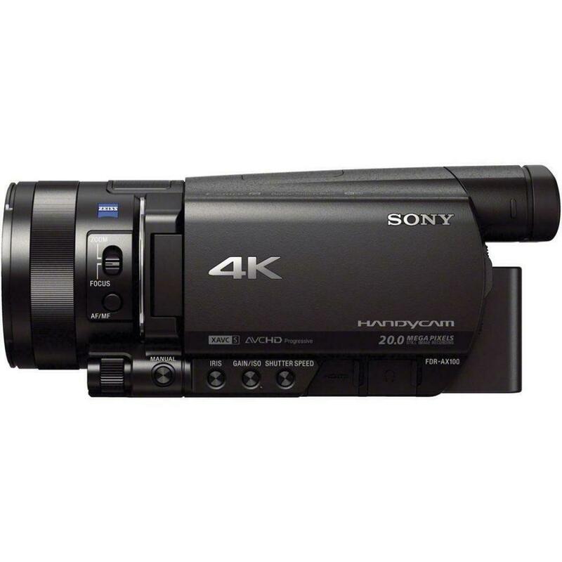 Відеокамера 4K Flash Sony Handycam FDR-AX700 Black FDRAX700B.CEE фото