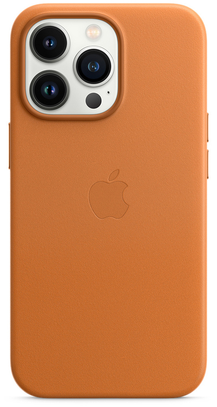 Чохол iPhone 13 Pro Leather Case with MagSafe (Golden Brown) MM193ZE/A фото