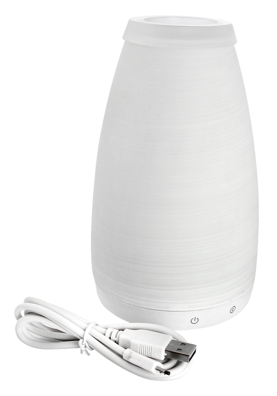 Настільний декоративний світильник Vase (TML-G05VW) 2000mAh Vortex white фото