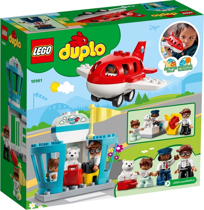 Конструктор LEGO DUPLO Літак і аеропорт 10961 фото