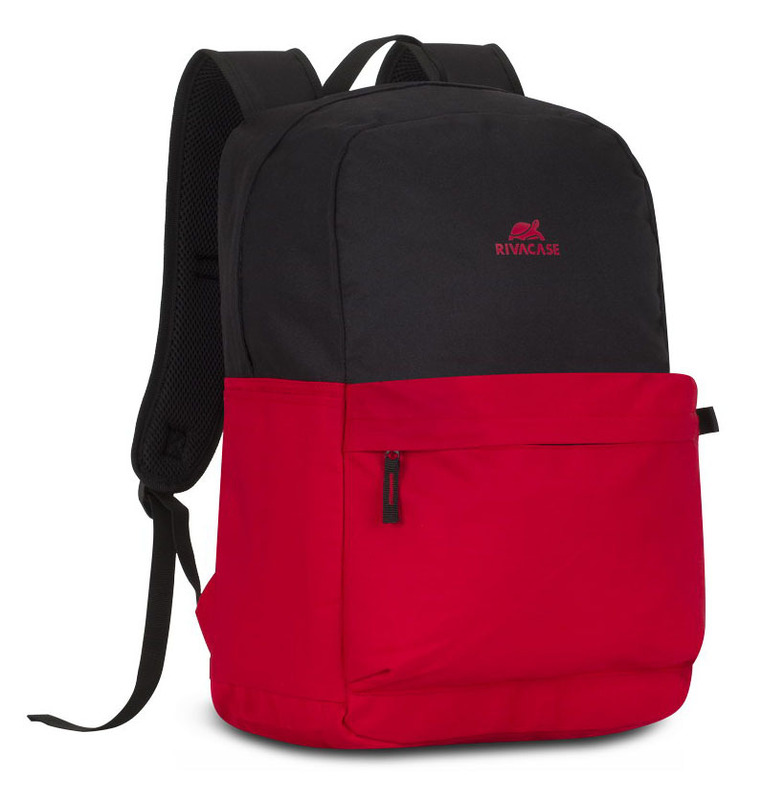 Рюкзак RivaCase для ноутбука 15.6" (Black/pure red) 5560 - фото - №0