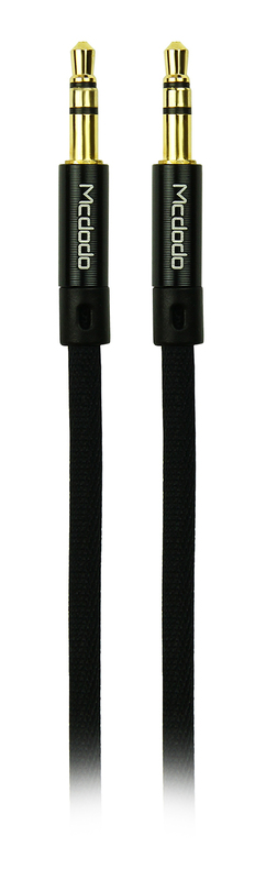 Кабель audio McDodo 3,5мм(M) - 3.5мм(M) 1.2M (Black) CA-6640 фото