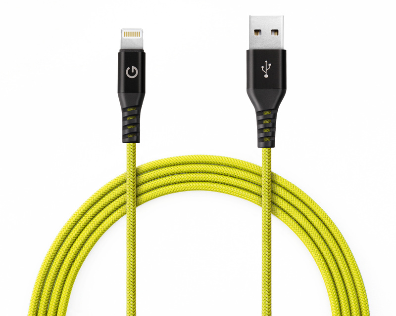 Kабель Energea AluTouch 1.5m MFI USB to Lightning (Yellow) фото