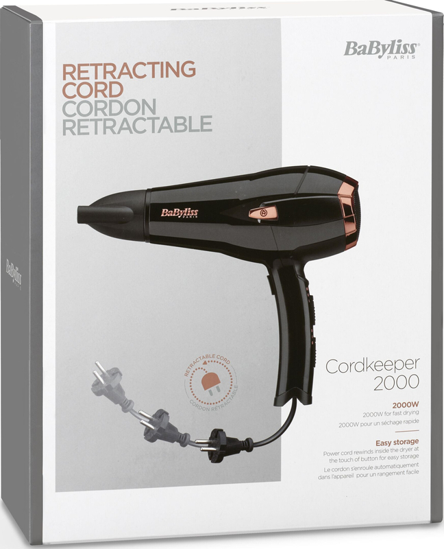 Фен Babyliss CordKeeper2000 D373E - фото - №4