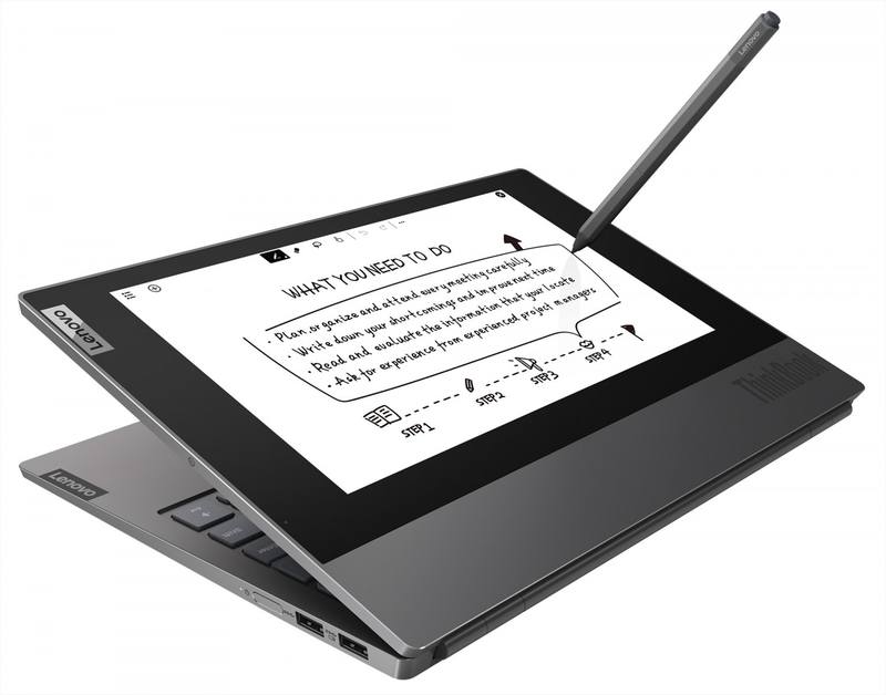 Ноутбук Lenovo ThinkBook Plus Iron Grey (20TG005ARA) - фото - №2
