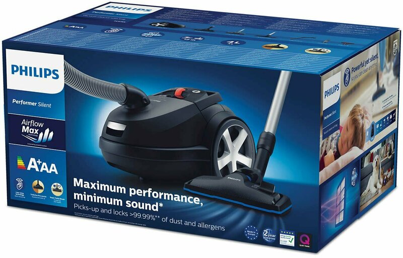 Пылесос PHILIPS Performer Silent (Gray) FC8741/09 - фото - №5