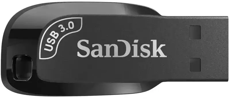 USB-Flash SanDisk 64GB USB 3.0 Type-A Ultra Shift Чорний - фото - №3