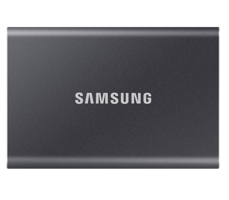 Внешний SSD Samsung T7 2Tb USB 3.2 Type-C (Grey) MU-PC2T0T/WW фото