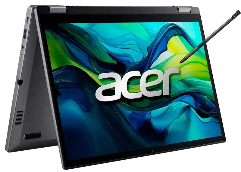 Ноутбук Acer Aspire Spin 14 ASP14-51MTN-78J6 Steel Gray (NX.KRUEU.004) фото