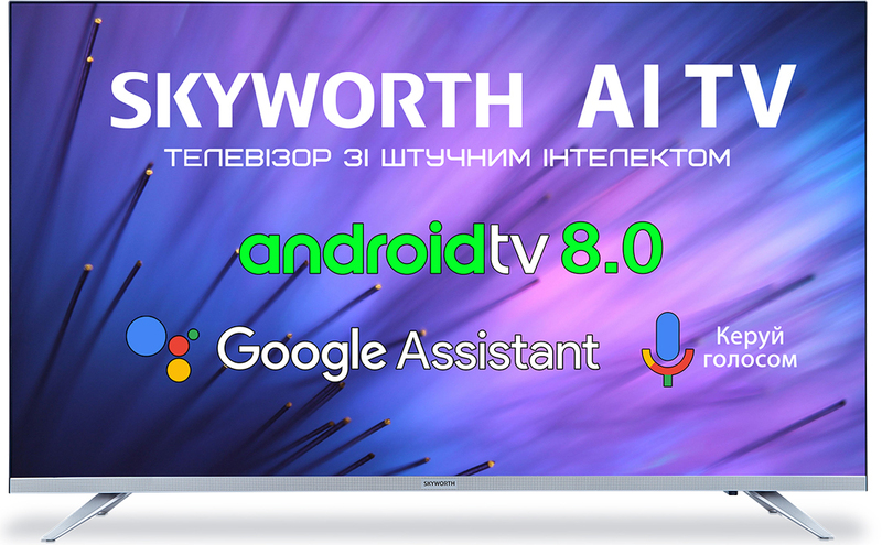Телевізор Skyworth 43" HD Ready Smart TV (43E6) - фото - №0