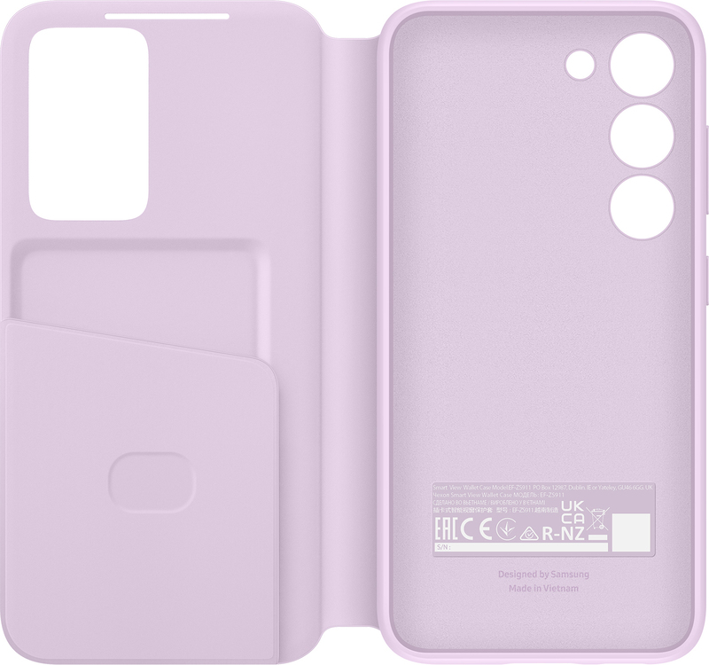 Чохол для Samsung S23 Plus Smart View Wallet Case (Lilac) фото